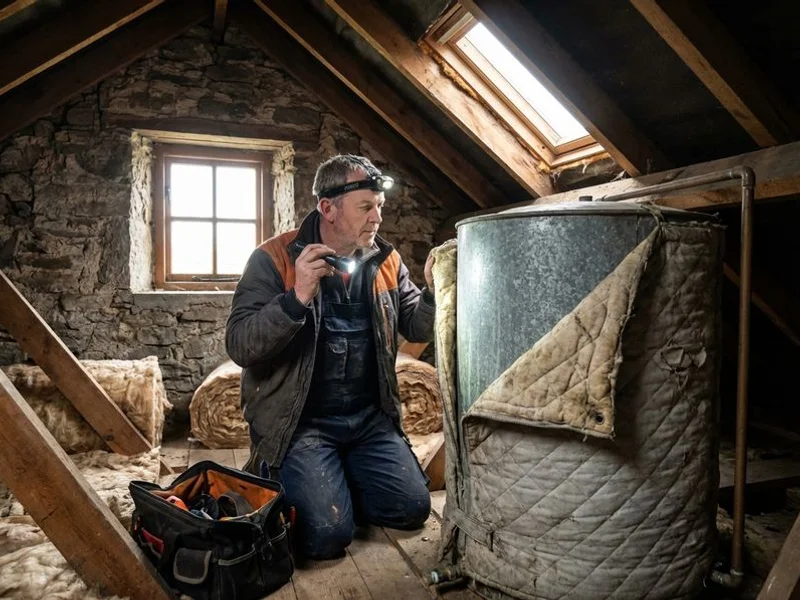 Attic Water Tank Replacement & Repair in Sligo